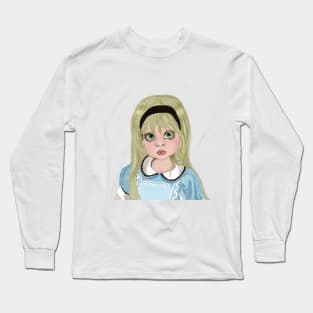 Bid eyed Alice doll Long Sleeve T-Shirt